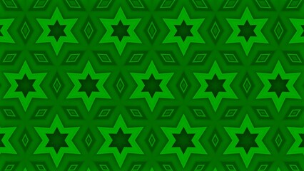  green color mandala design .