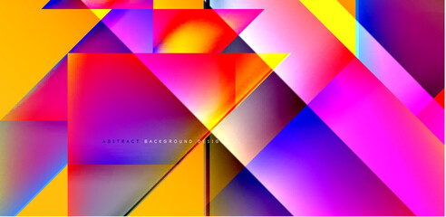 Dynamic bright lines abstract background, stripes with fluid colors, liquid gradients. Vector Illustration For Wallpaper, Banner, Background, Card, Book Illustration, landing page