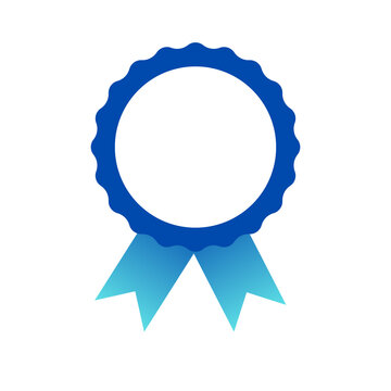 blue award ribbons