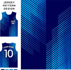 Abstract striped concept vector jersey pattern template for printing or sublimation sports uniforms football volleyball basketball e-sports cycling and fishing Free Vector.