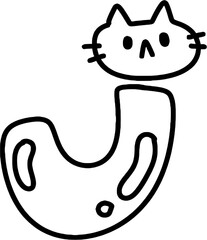 coloring alphabet for kids outline letters