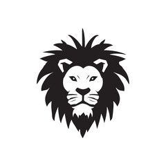 Obraz na płótnie Canvas lion head mascot