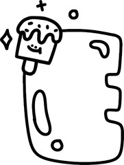 coloring alphabet for kids outline letters