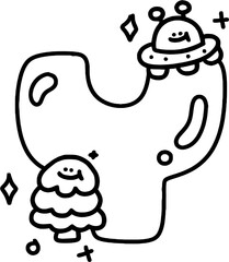 coloring alphabet for kids outline letters