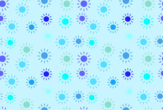 Sweet And Beautiful Pink Tone Seamless Pattern. Sun With Rays Shines In The Background. Baby Boy, Father, Mother, Party, Summer, Greeting, Party,  Birthday,   Argentina, Israel, Honduras, Oktoberfest.