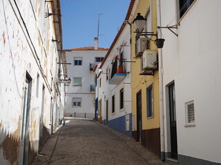 Fototapeta na wymiar City view of Nazaré