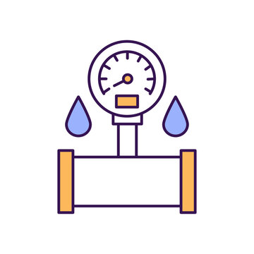 Tide gauge Vector Icon easily modify

