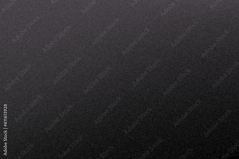 Aufkleber black gradient background, abstract black grain gradation texture, vector grey noise texture blur ab