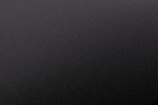 Black gradient background, abstract black grain gradation texture, vector grey noise texture blur abstract background