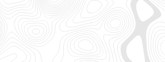 Abstract pattern with lines. Abstract Vector geographic contour map and topographic contours map background. Abstract white pattern topography vector background. Topographic line map background.