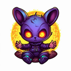 cute little halloween cartoon