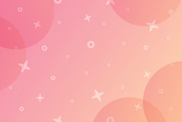 pink yellow gradient circle space background