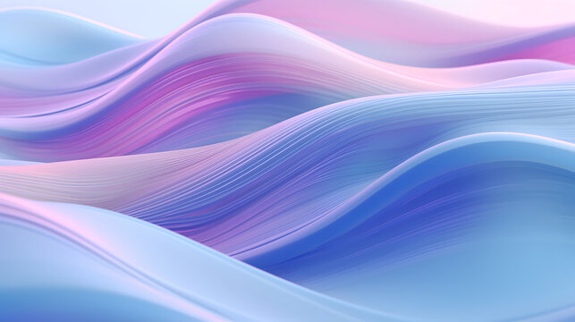 Digital pink blue fantasy curve abstract graphic poster web page PPT backgroun
