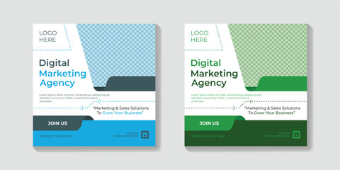 Social Media post design Mockup