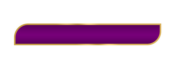 purple gold luxury lower third design element template file format png