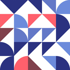 Explore the captivating world of Abstract Bauhaus geometric pattern backgrounds.