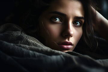 AI generated beuatiful model