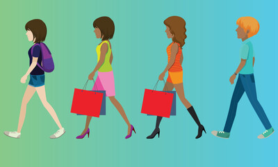 fashion shopping children