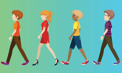 girls with bags
