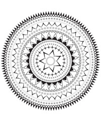 mandala pattern design, vector best illustration design.
