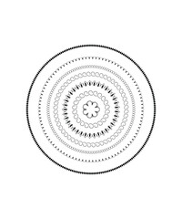 mandala pattern design, vector best illustration design.