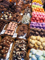 desserts at the market