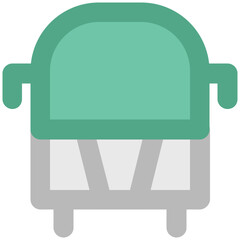 Icon of a transport bold line design 