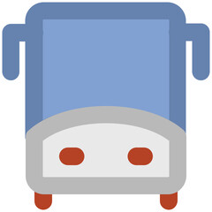 Icon of a transport bold line design 