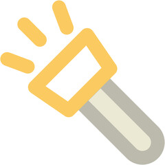 An icon of a video camera bold line design