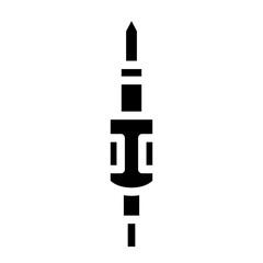 jack connector glyph 