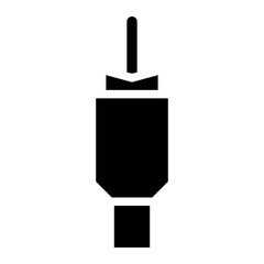 jack connector glyph 