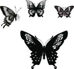 Butterfly Svg, Butterfly Silhouette,vector file