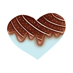 heart choccalat