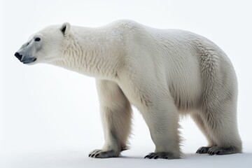 Obraz na płótnie Canvas Polar Bear. Generative AI.
