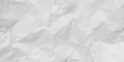 White creased crumpled paper sheet texture can be use as background. Ragged White Paper, white waxed packing paper texture.	