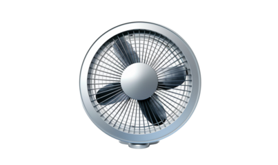 electric fan isolated on white HD transparent background PNG Stock Photographic Image