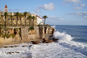 Beautiful View Ocean Beach Lisbon