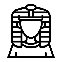 pharaoh line icon