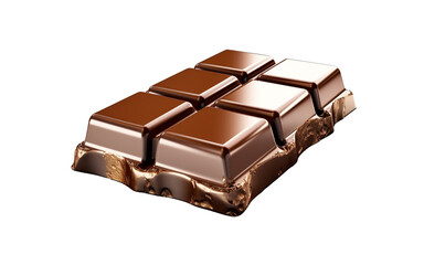 chocolate bar isolated on white HD transparent background PNG Stock Photographic Image