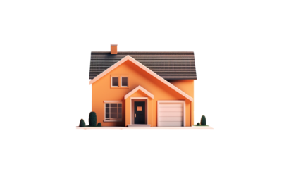 house on a white HD transparent background PNG Stock Photographic Image