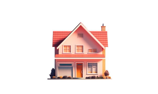 house made of blocks HD transparent background PNG Stock Photographic Image