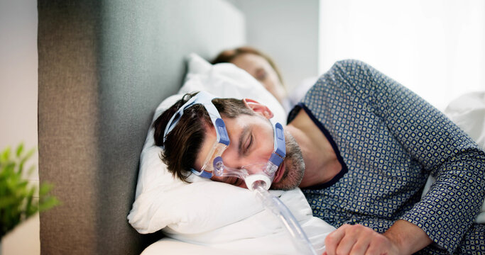 Sleep Apnea Oxygen Mask Equipment