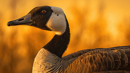 canadian goose from the below created with Generative AI technology
