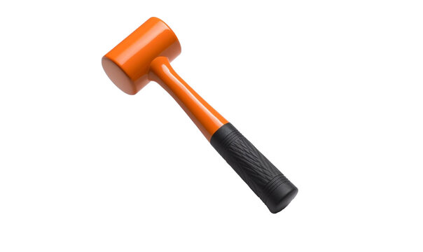 hammer isolated on white HD transparent background PNG Stock Photographic Image