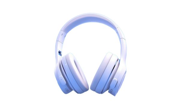 headphones on white HD transparent background PNG Stock Photographic Image