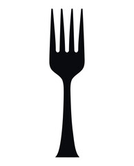 black fork vector