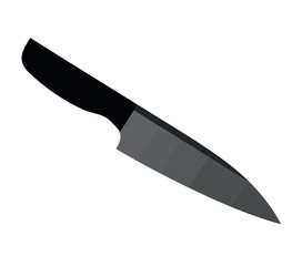 steel knife illustration