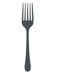 steel fork vector design