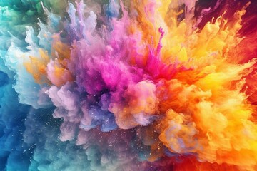 Colour Explosion 1 - Generative AI