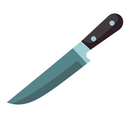 steel knife vector